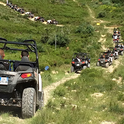 Séminaire en buggy sur la Côte d'Azur